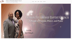 Desktop Screenshot of hebronfellowship.com